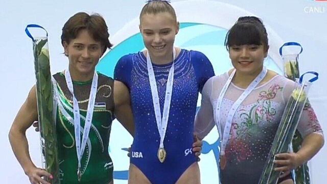 Alexa Moreno ganó su primera medalla del 2019