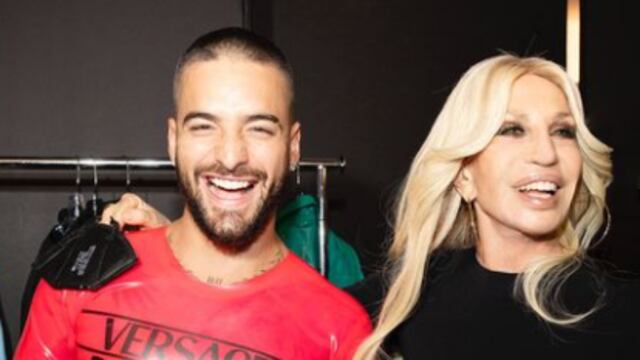 Maluma y Donatella.