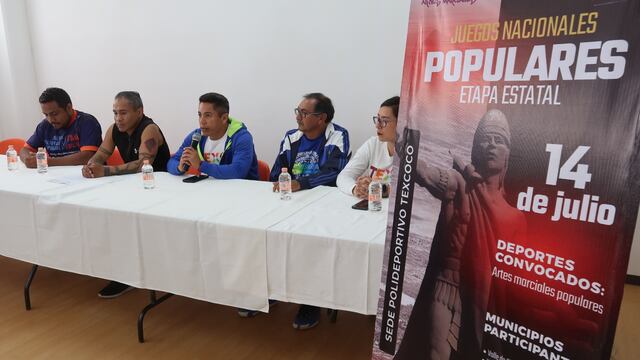 Presentan Juegos Nacionales Populares