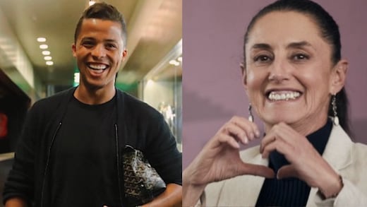 VIDEO: Giovani Dos Santos manda saludo a Claudia Sheinbaum y dice que será la primera presidenta de México