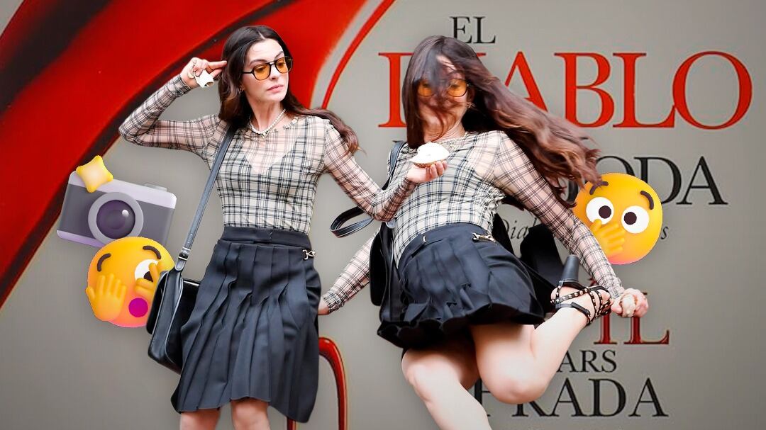 ¿Qué le pasó a Anne Hathaway? La caída que nos enseña que hasta para caer tiene estilo
