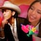 Ángela Aguilar recibe flores El Patrón ¿de Christian Nodal?