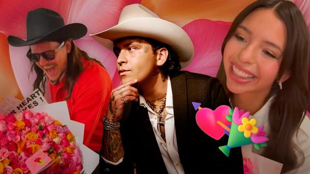 Ángela Aguilar recibe flores El Patrón ¿de Christian Nodal?