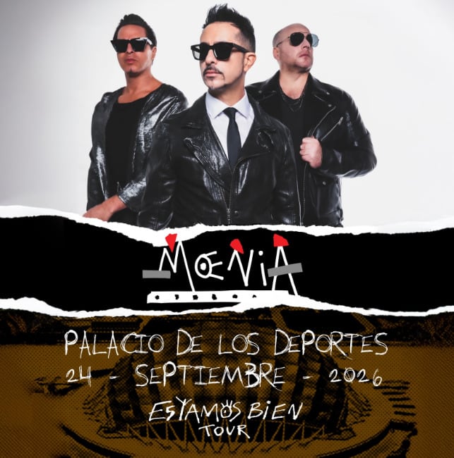 Moenia tendrá un concierto en el Palacio de los Deportes