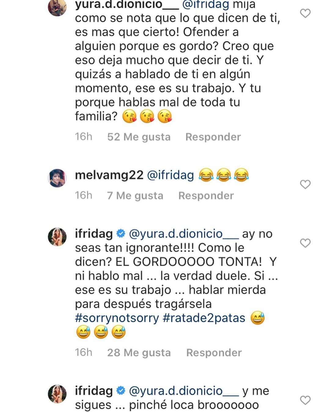 Frida Sofía explora contra haters