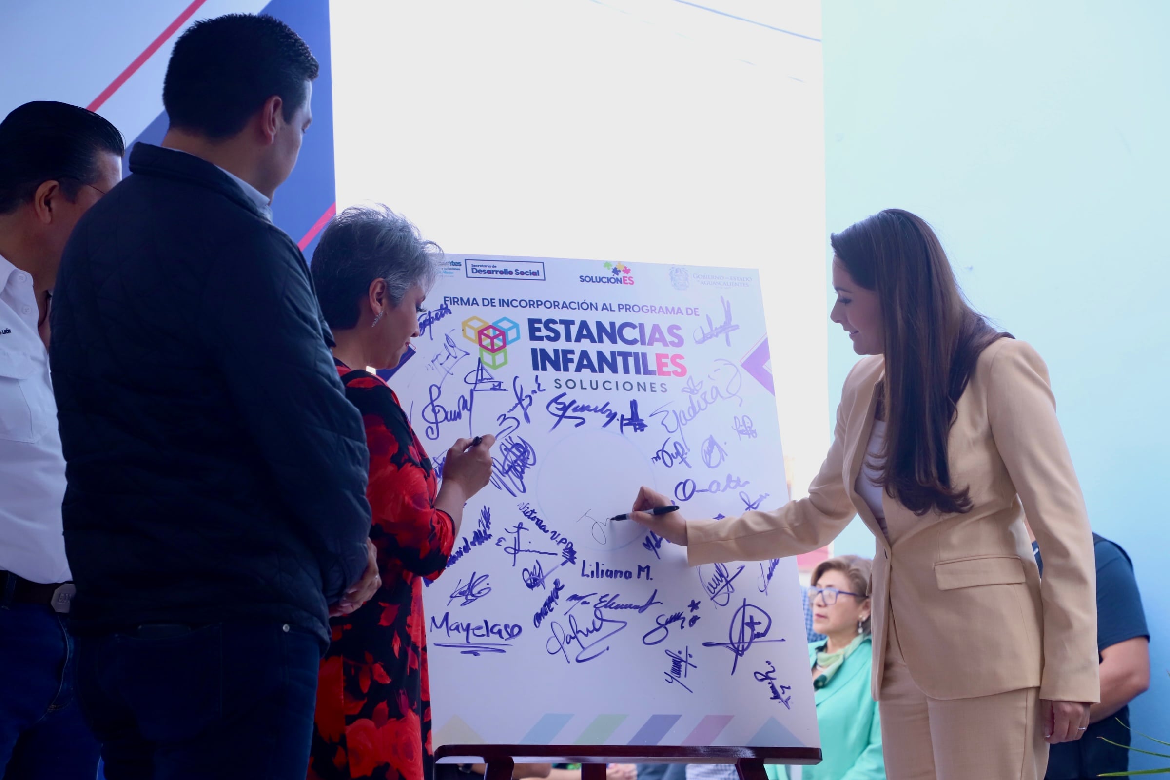 Tere Jiménez pone en marcha el programa Estancias Infantiles “Soluciones” en Aguascalientes