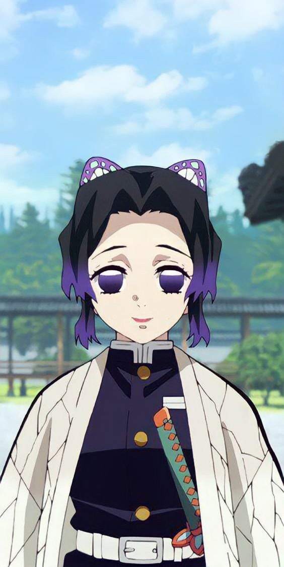 Fondo de Shinobu Kocho de Demon Slayer:Kimetsu no Yaiba