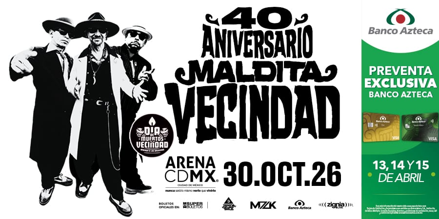 Maldita Vecindad en Arena CDMX