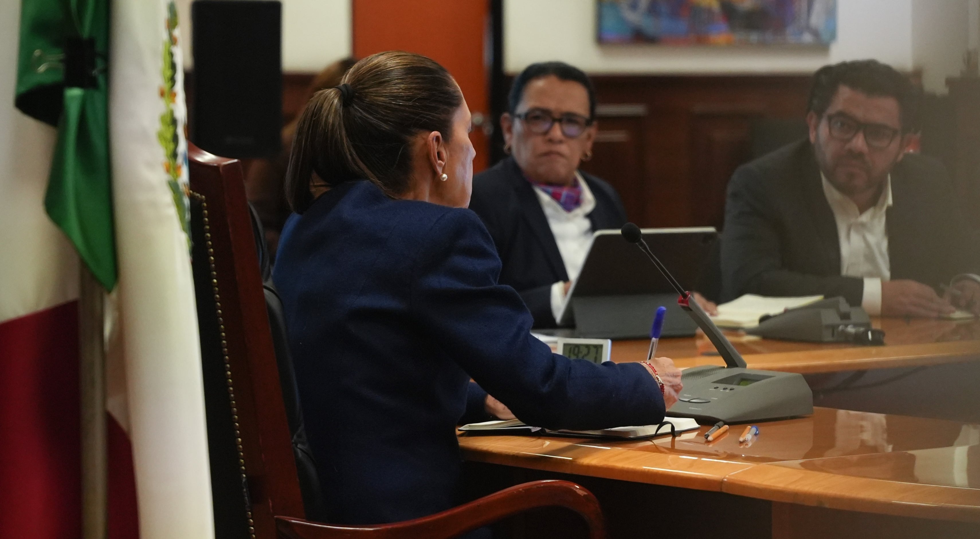 Claudia Sheinbaum se reúne con Comité de Emergencias tras lluvias en varios estados