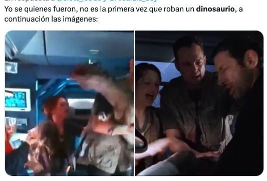 Memes del dinosaurio robado de Perisur del Jurassic World: The Exhibition
