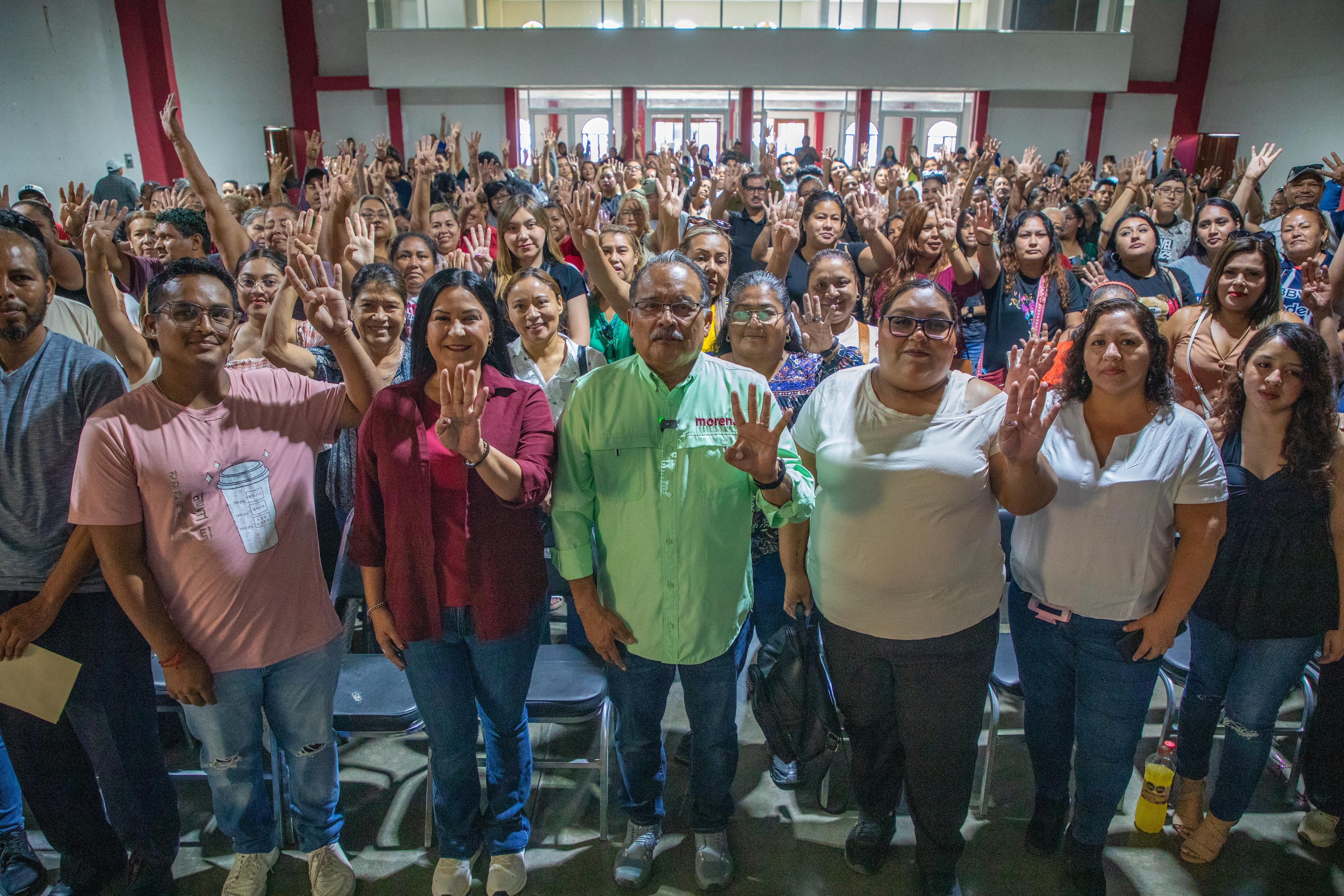 Andrés Mijes lleva las Asambleas de la Transformación por Nuevo León.