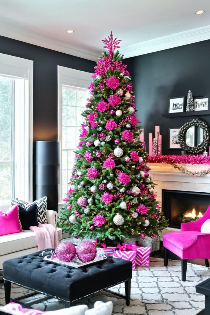 Árbol de Navidad en tendencia 2024: 5 ideas de Pinterest para decorarlo