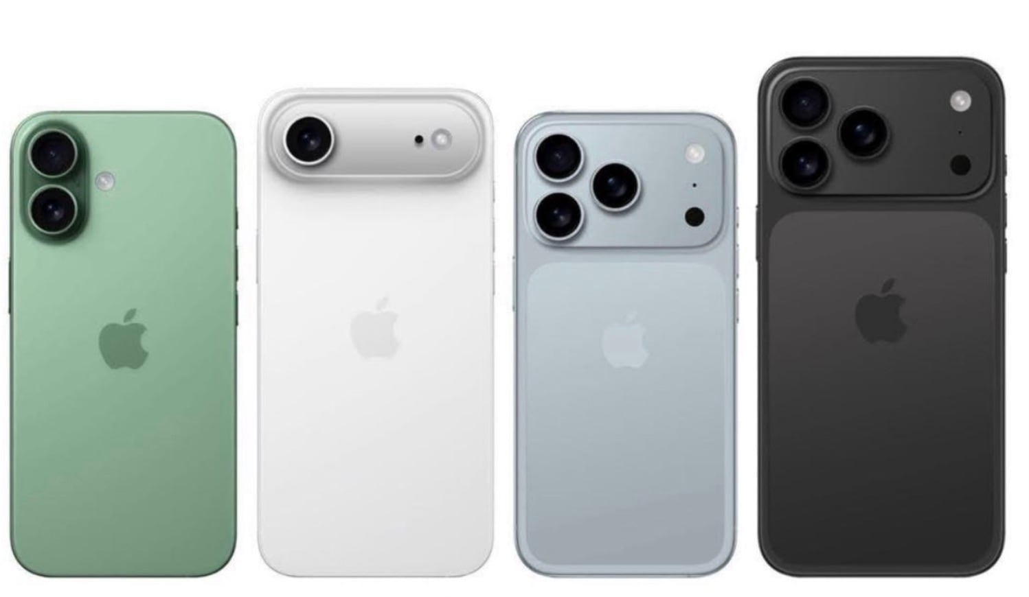 iPhone 17, iPhone 17 Air, iPhone 17 Pro y iPhone 17 Pro Max