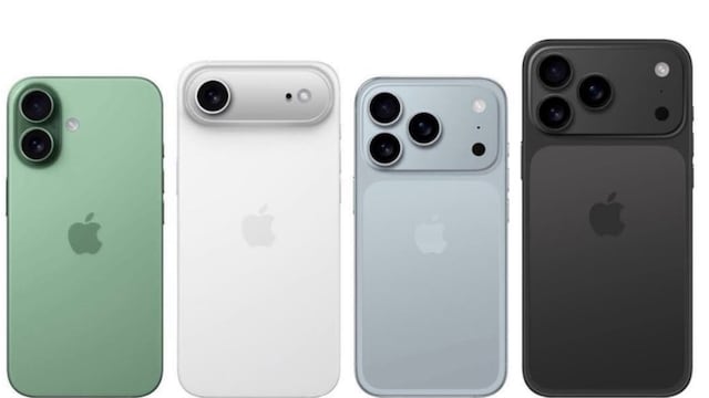 iPhone 17, iPhone 17 Air, iPhone 17 Pro y iPhone 17 Pro Max