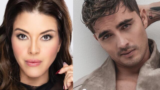 Alicia Machado y Christian Estrada