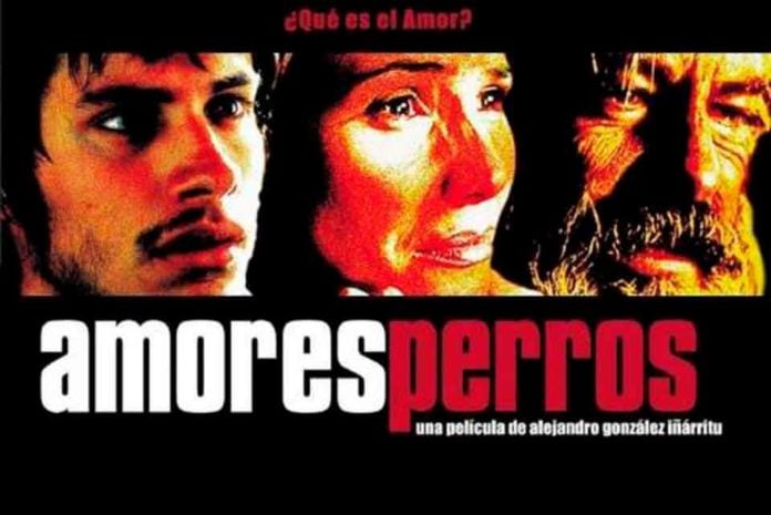 Amores Perros, cartel de la película