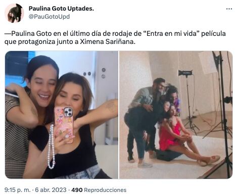 Paulina Goto y Ximena Sariñana, “Entra en mi vida”