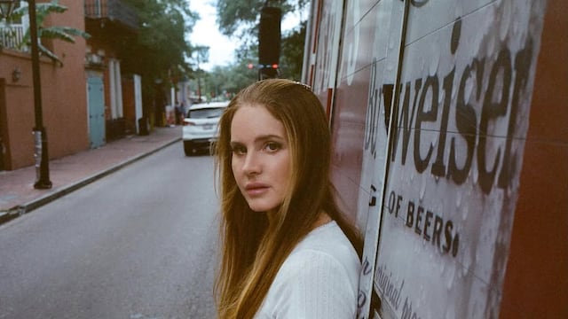 Lana del Rey, cantante.