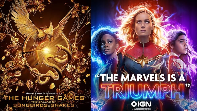 Los Juegos del Hambre le ganan a The Marvels