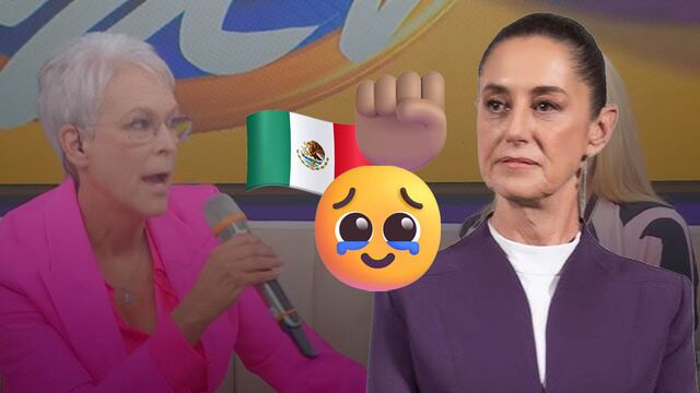 Jamie Lee Curtis destacó a Claudia Sheinbaum como presidenta de México