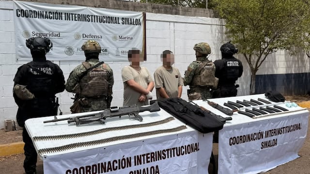 Detienen a dos presuntos implicados en atentado contra diputados de MC en Culiacán
