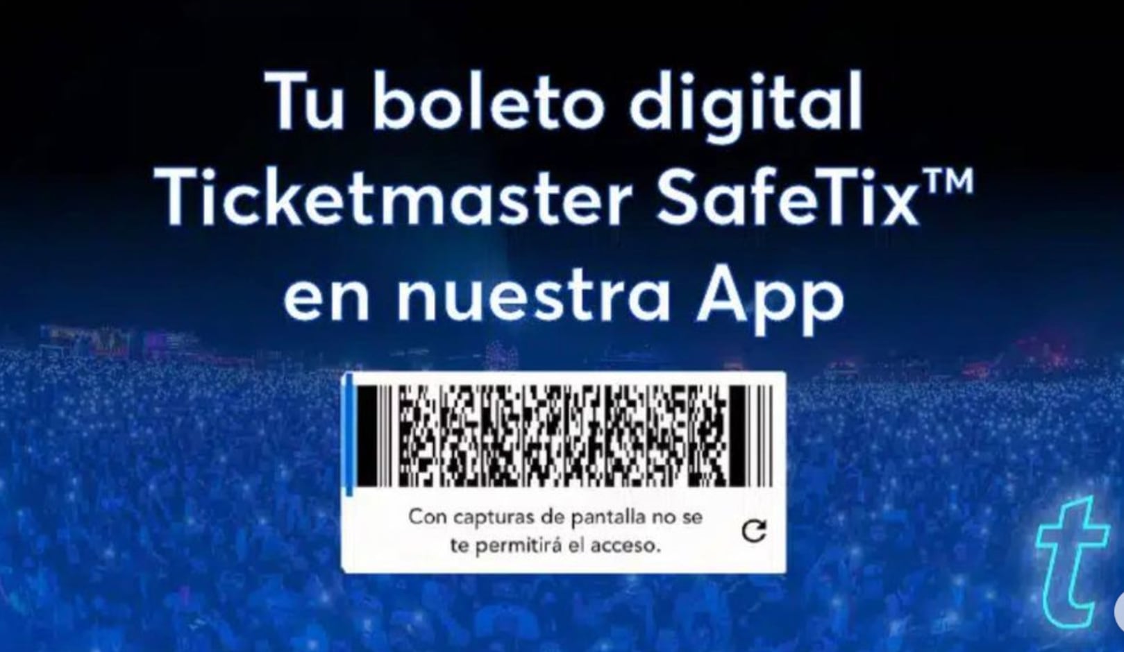 Ticketmaster presenta Safetix