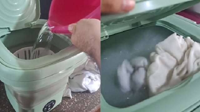 Lavadora portátil de Temu