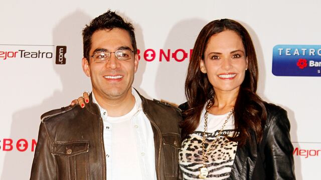 Omar Chaparro y su esposa Lucía