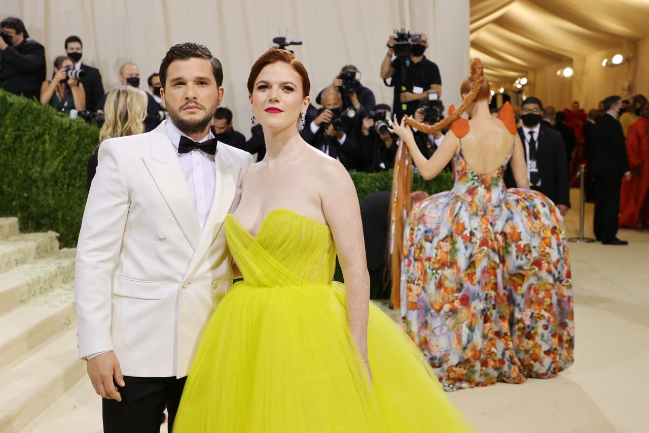 Kit Harington y Rose Leslie acuden juntos al 'Met Gala 2021'