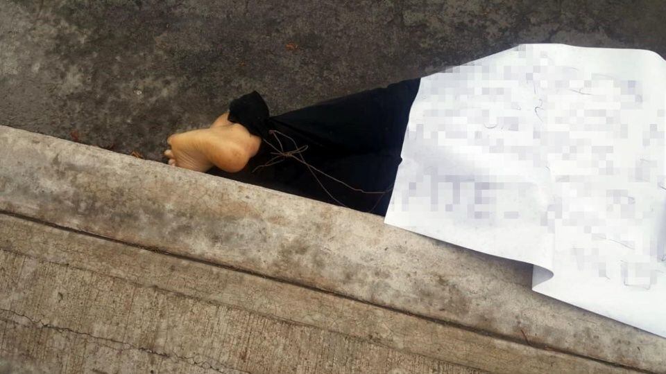 El cuerpo fue hallado en la Colonia Jardín.