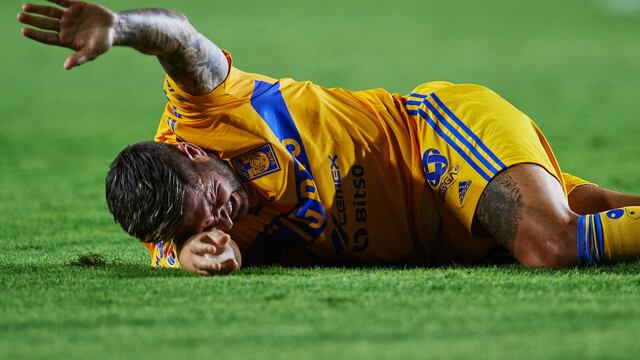 André Pierre Gignac sufre complicada lesión que lo dejaría al borde del retiro en Tigres