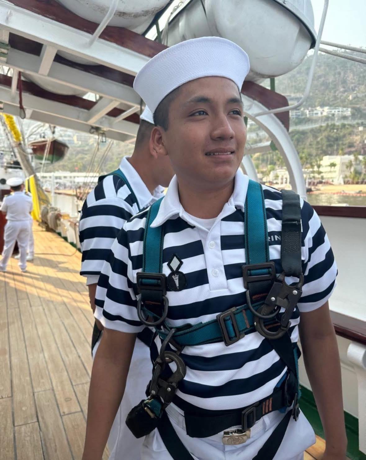 Adal Jair Marcos, joven fallecido en el buque Cuauhtémoc en Nueva York