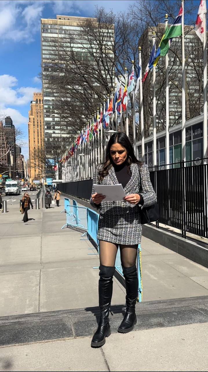 Alessandra Rojo de la Vega expuso en Nueva York
