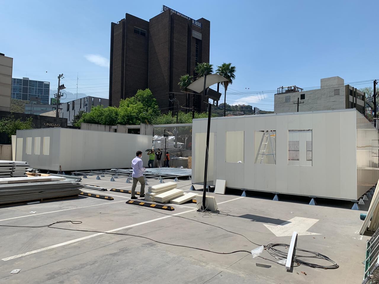 Cuartos construyéndose en tiempo record