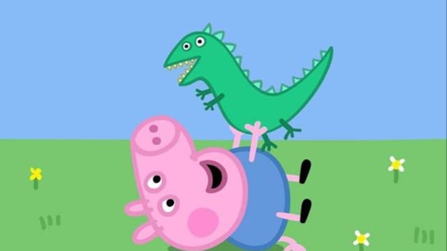 George Pig, dinosaurio