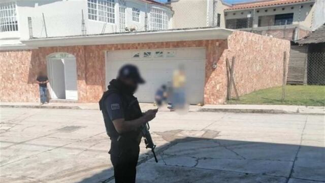 Balean casa del alcalde de Tuxpan, Michoacán