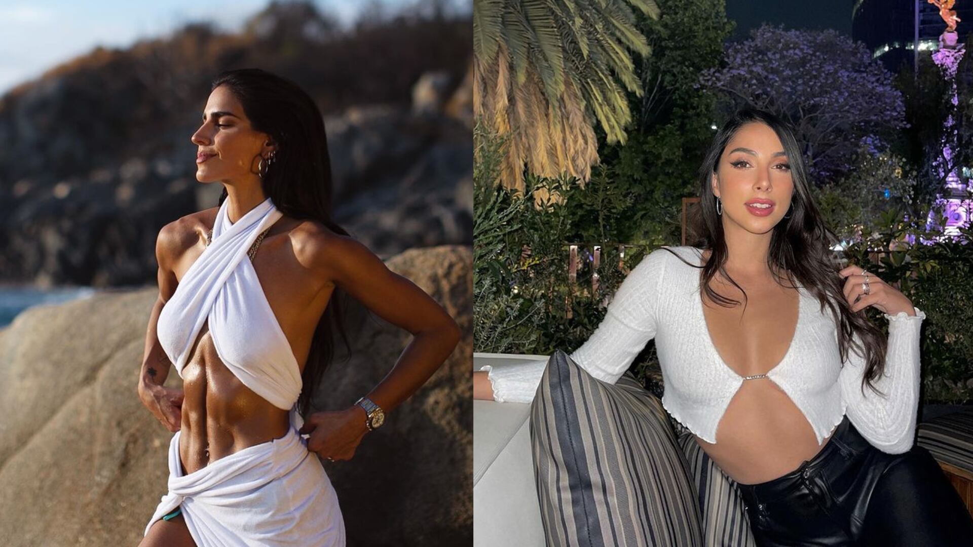 Bárbara de Regil y María Chacón.