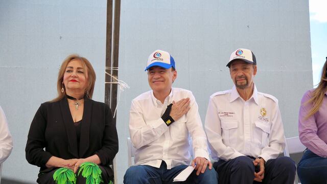 Alfonso Durazo encabeza arranque de obra del Plan Hídrico en Agua Prieta