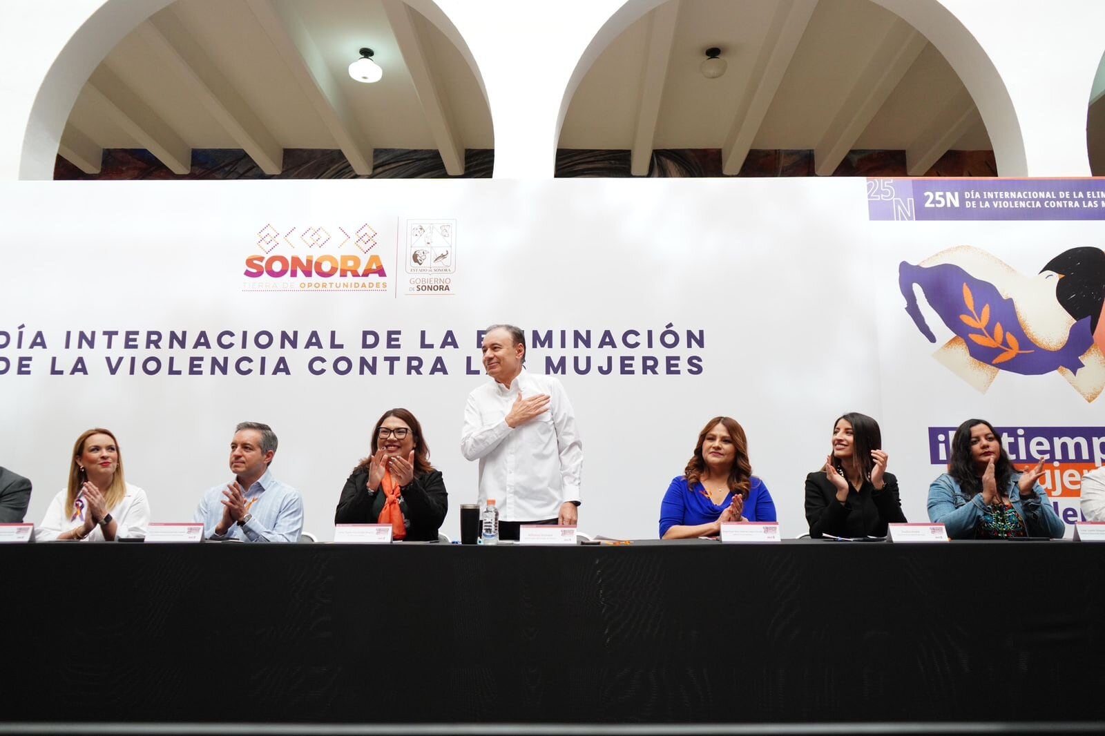 Alfonso Durazo implementa el protocolo de prevención contra violencia de género