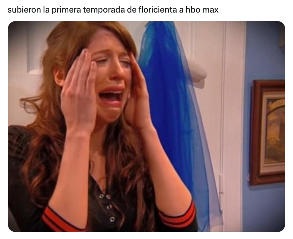Meme de Floricienta en HBO Max