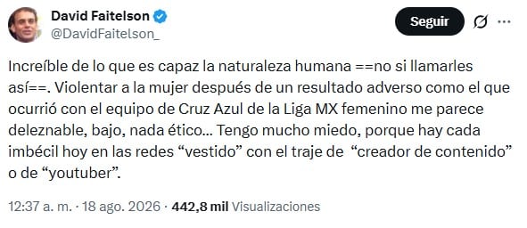 David Faitelson contra Santiago Domínguez y Pláticas del Mal