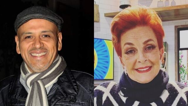 René Franco y Talina Fernández.