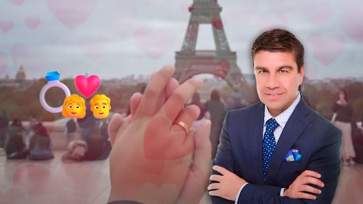 Mariano Riva Palacio se comprometió con su novio en París