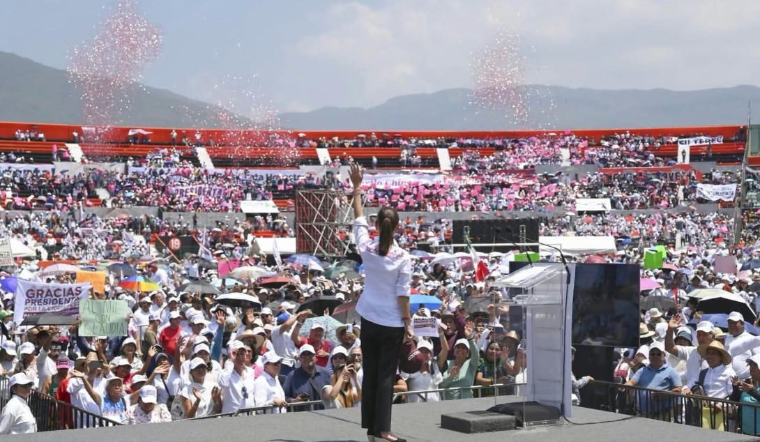 Claudia Sheinbaum en gira