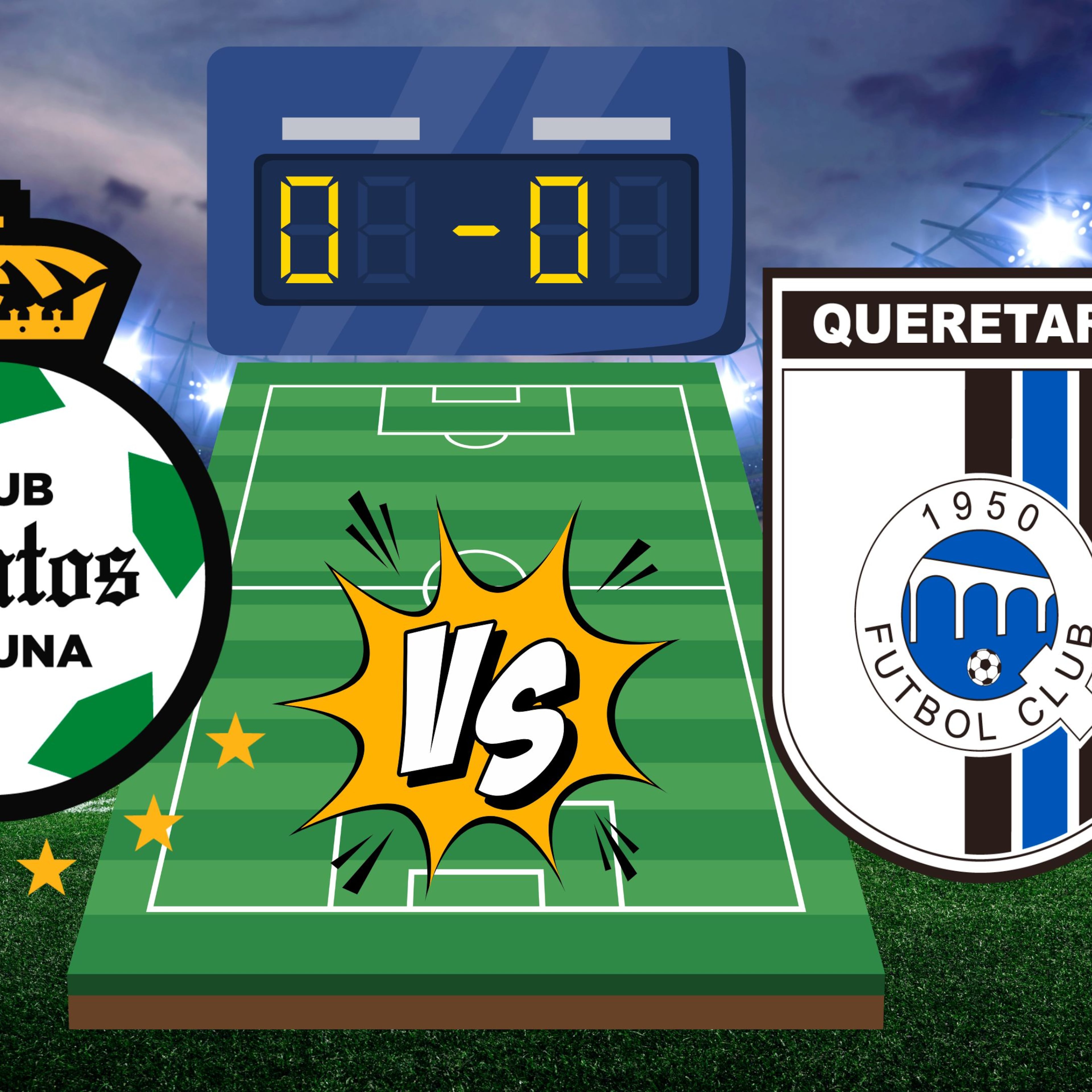 Santos vs Querétaro: Pronóstico y posibles alineaciones del partido de la Liga MX