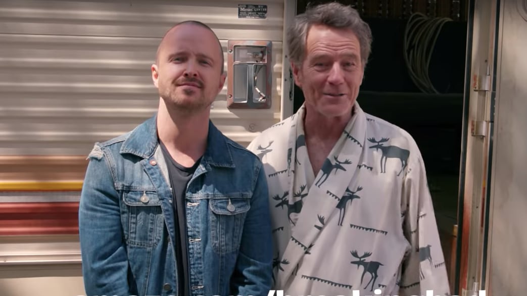 Bryan Cranston y Aaron Paul