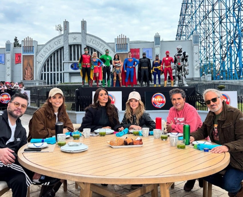 Conductores de Hoy andan en Six Flags