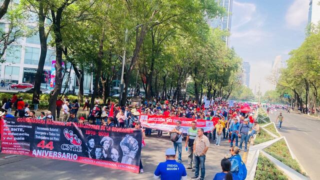 Dirigentes de la CNTE se reúnen con AMLO y hacen esta advertencia