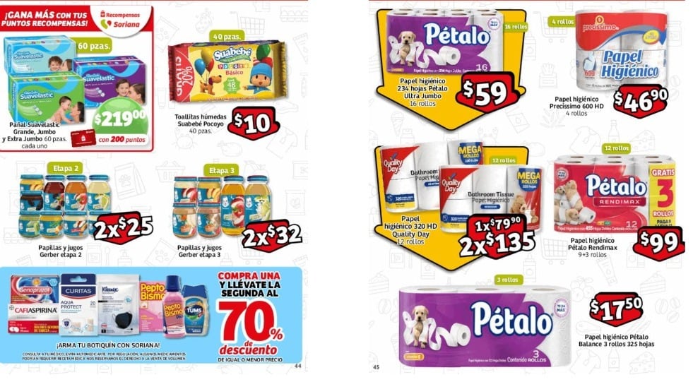 Folleto Soriana 8 de agosto