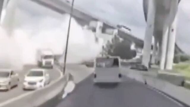 Videos del momento de la explosión de pipa de gas en puente La Concordia